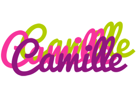 Camille flowers logo