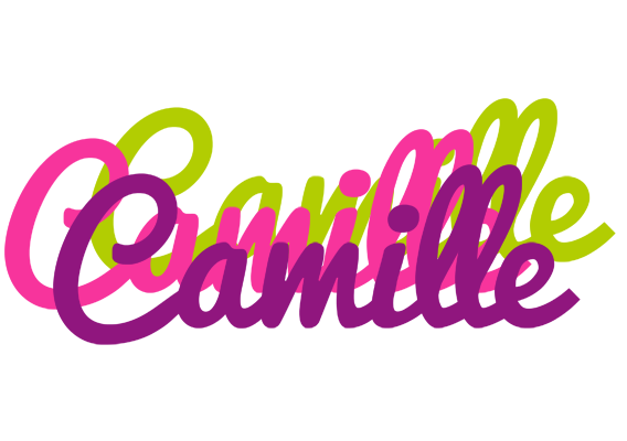 Camille flowers logo