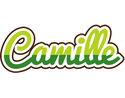 Camille golfing logo