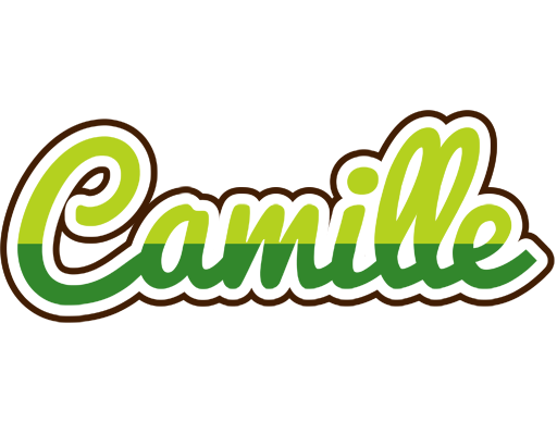 Camille golfing logo