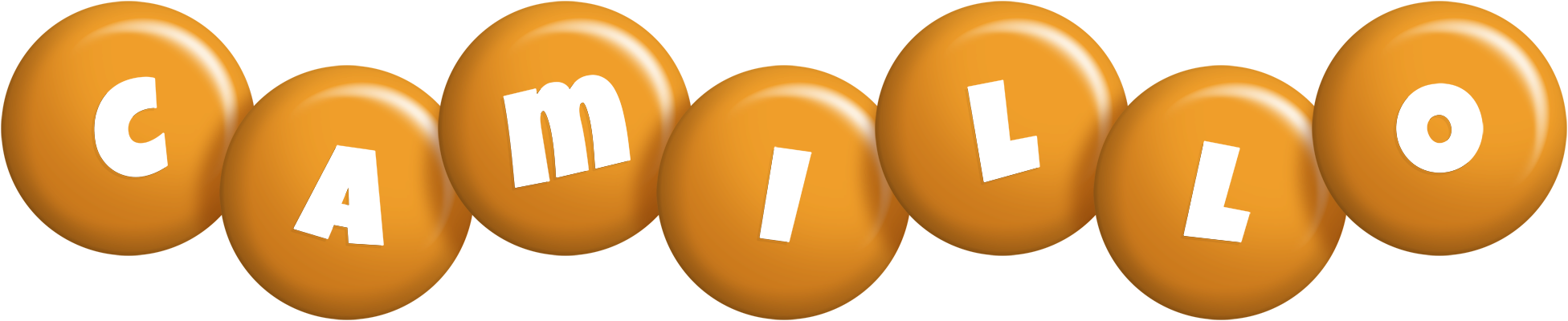 Camillo candy-orange logo
