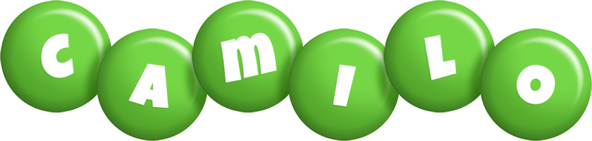 Camilo candy-green logo