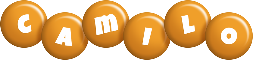Camilo candy-orange logo
