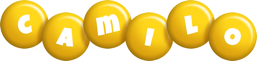 Camilo candy-yellow logo