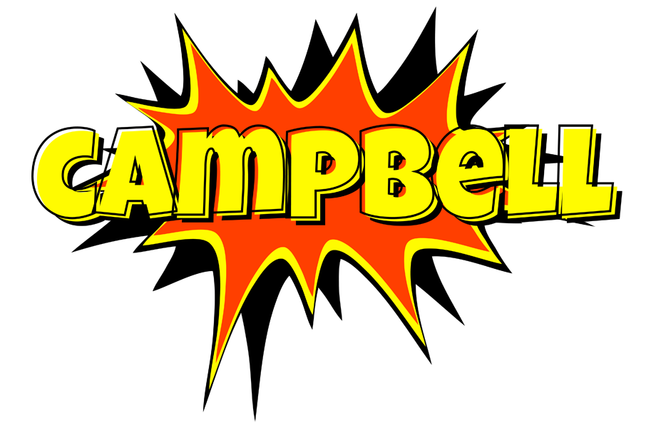 Campbell bazinga logo