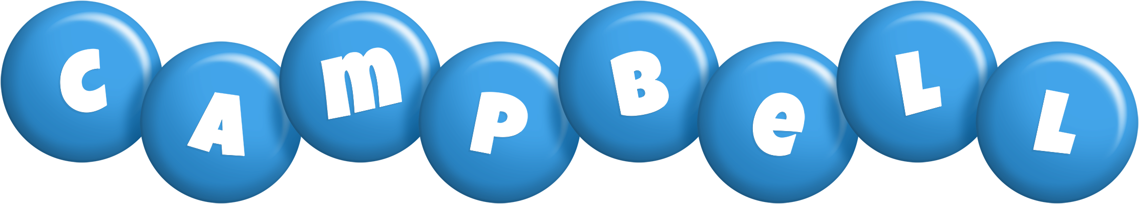 Campbell candy-blue logo
