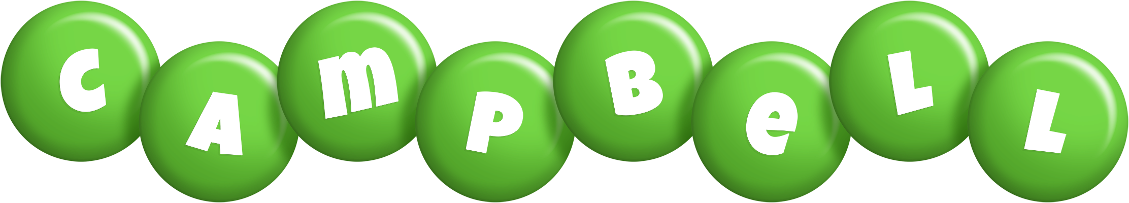 Campbell candy-green logo