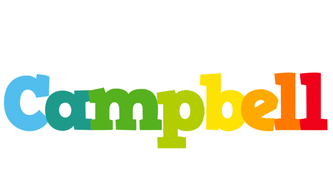 Campbell rainbows logo