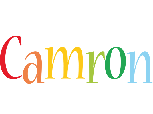 Camron birthday logo
