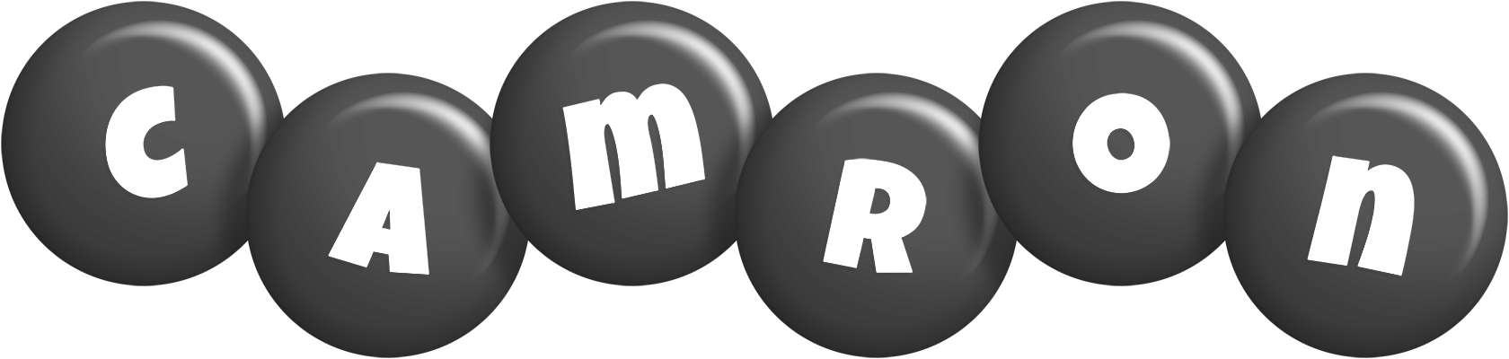 Camron candy-black logo