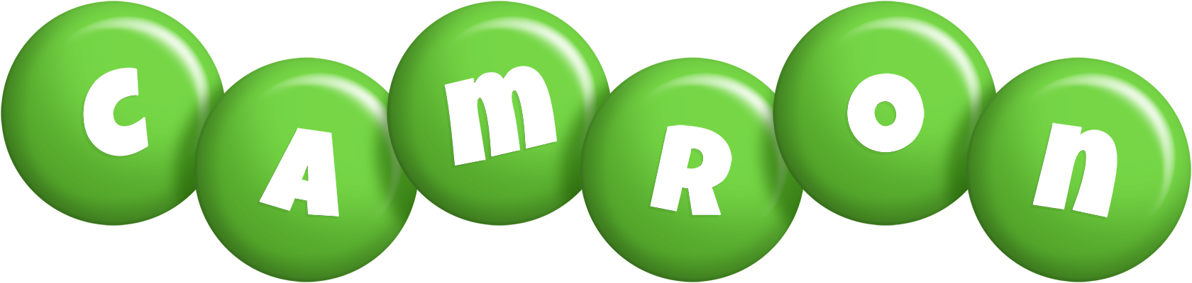 Camron candy-green logo