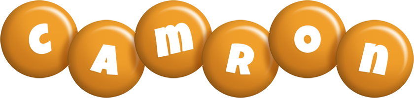 Camron candy-orange logo