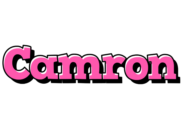Camron girlish logo