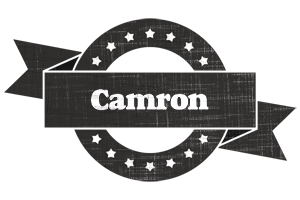 Camron grunge logo