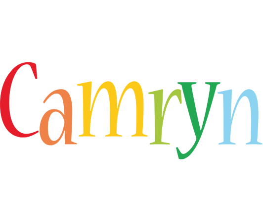 Camryn birthday logo
