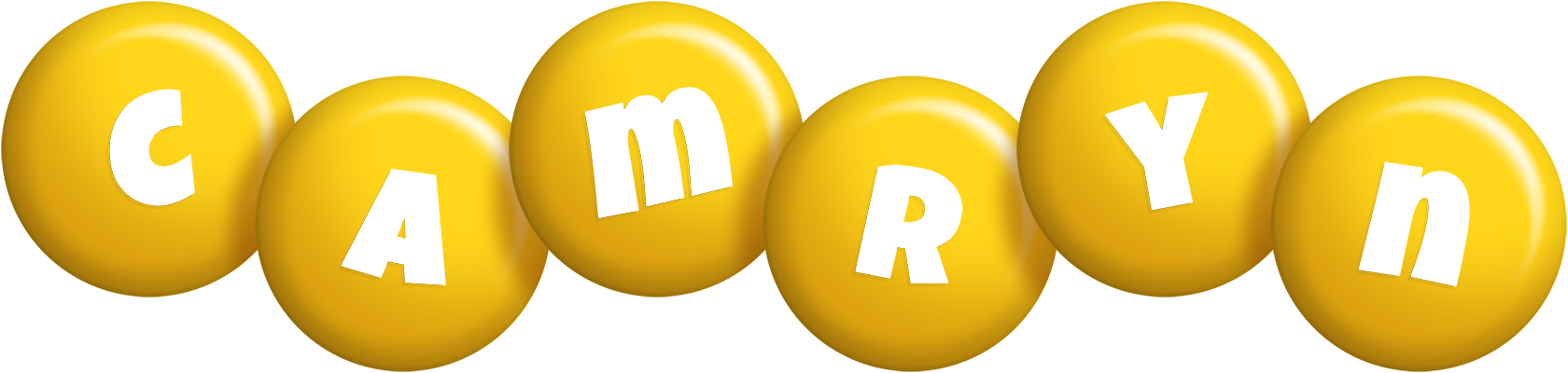 Camryn candy-yellow logo