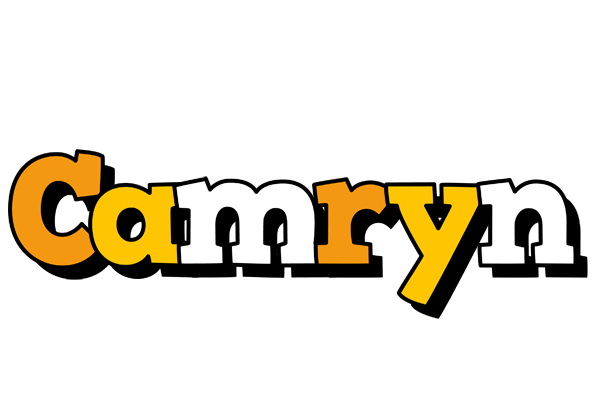 Camryn cartoon logo