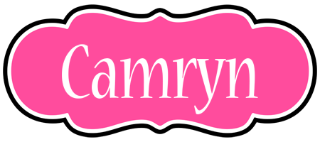 Camryn invitation logo