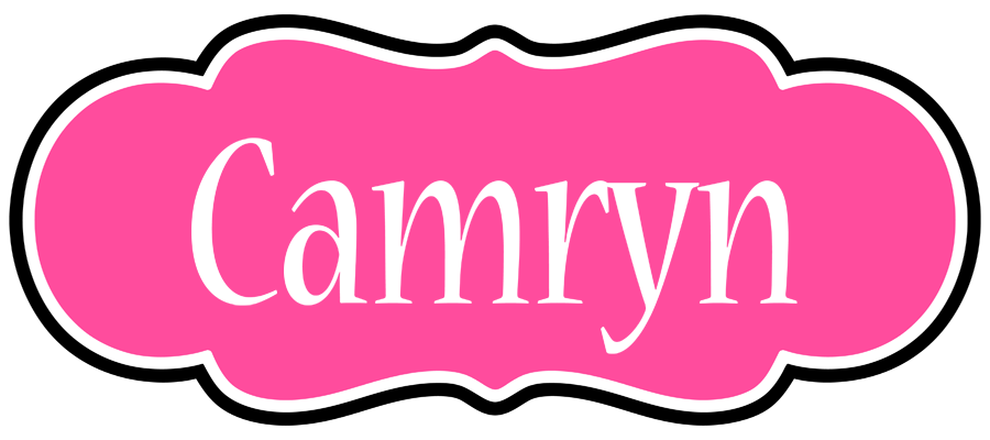 Camryn invitation logo