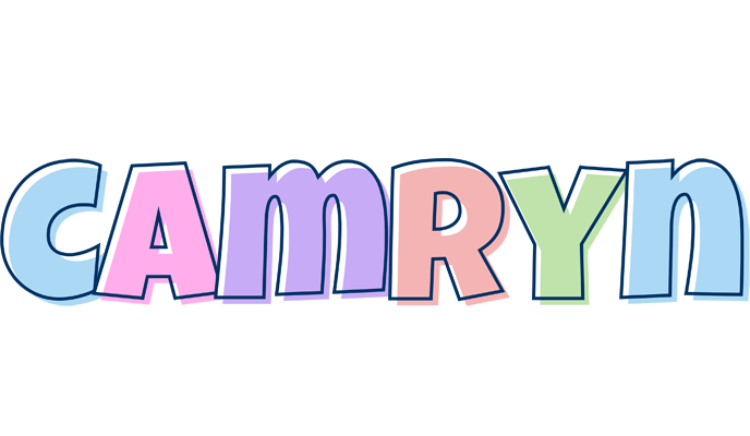 Camryn pastel logo