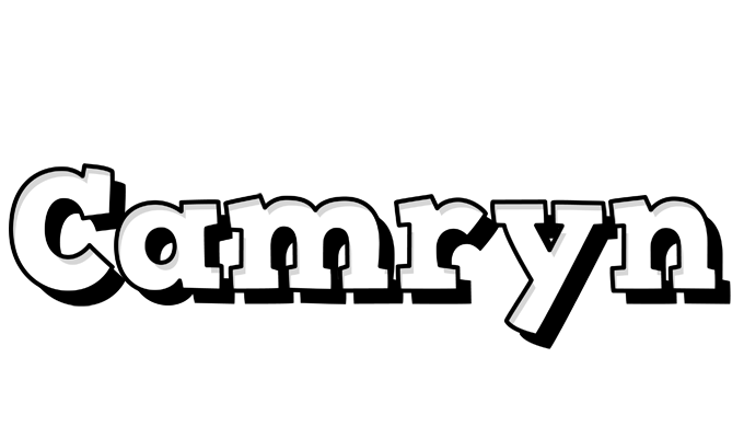 Camryn snowing logo
