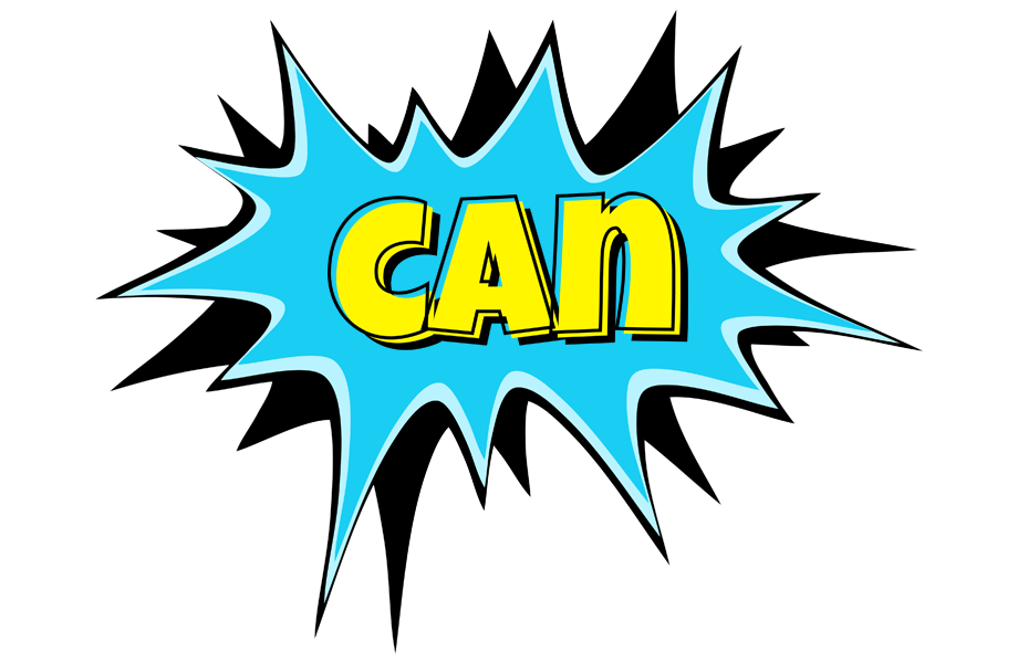 Can amazing logo