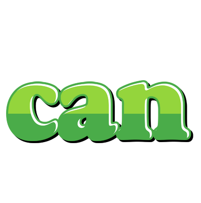 Can apple logo