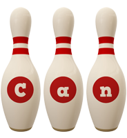 Can bowling-pin logo