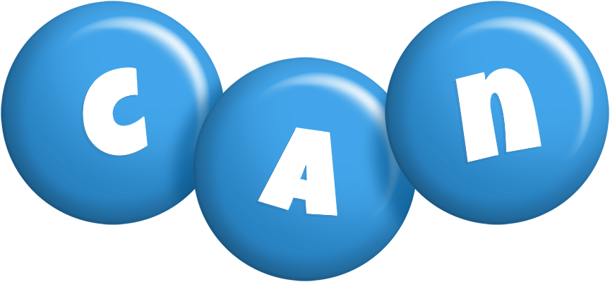 Can candy-blue logo