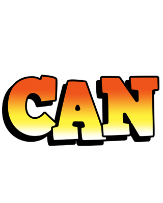 Can sunset logo