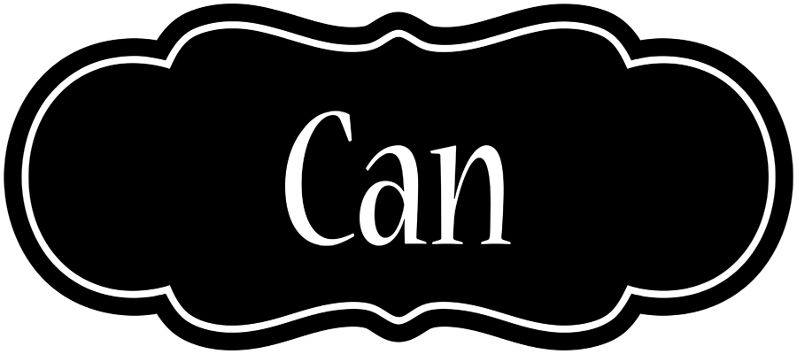 Can welcome logo