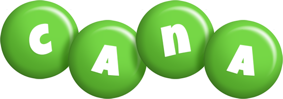 Cana candy-green logo