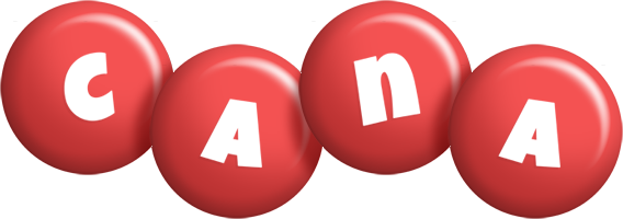 Cana candy-red logo