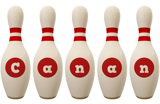 Canan bowling-pin logo