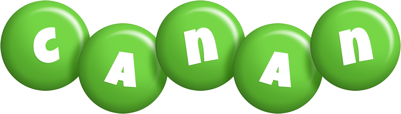 Canan candy-green logo