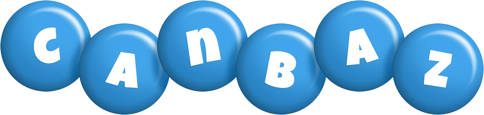 Canbaz candy-blue logo