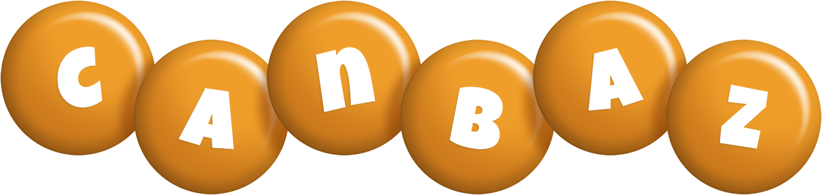 Canbaz candy-orange logo