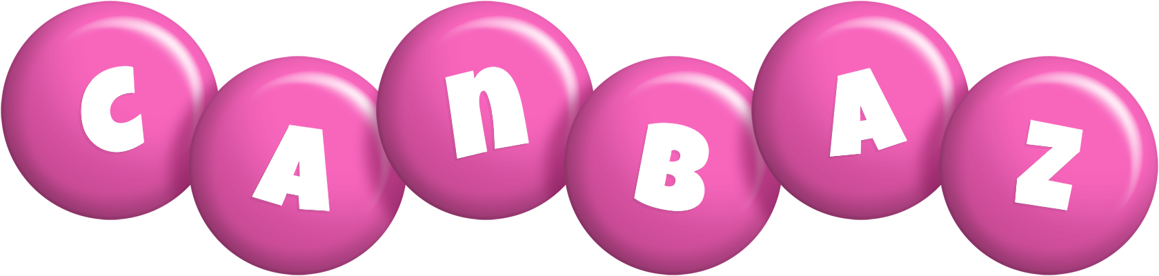 Canbaz candy-pink logo