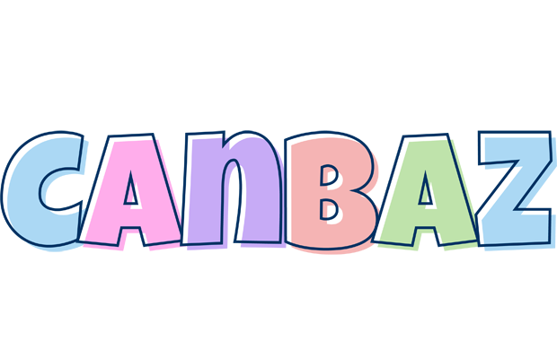 Canbaz pastel logo