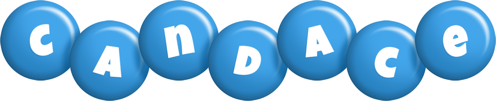 Candace candy-blue logo