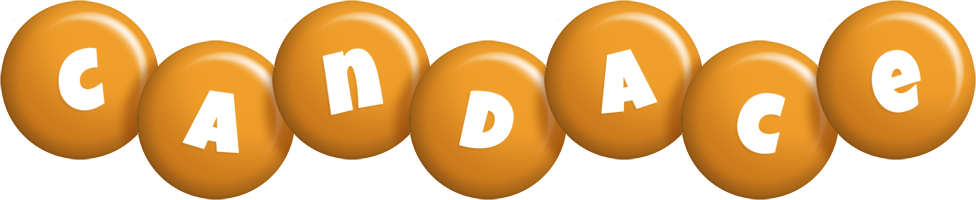 Candace candy-orange logo