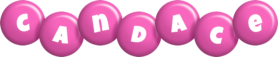 Candace candy-pink logo