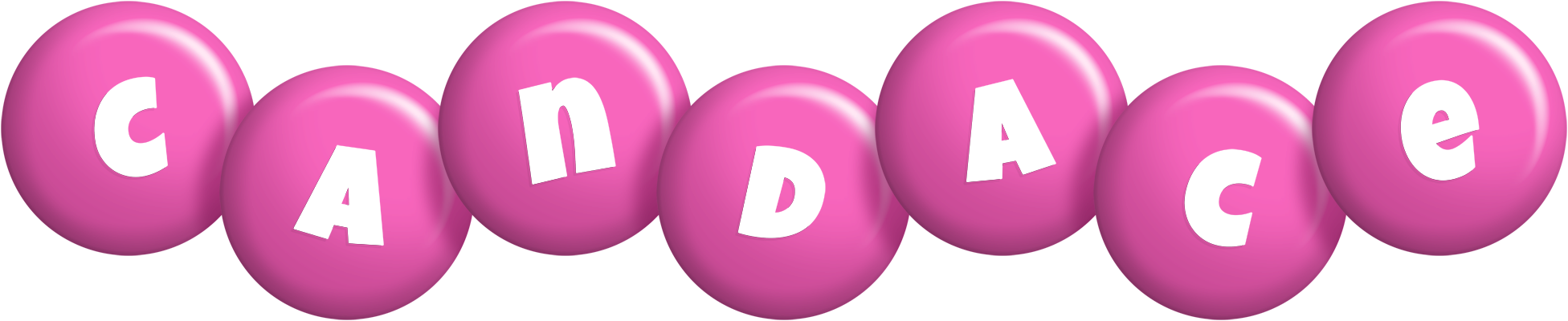 Candace candy-pink logo