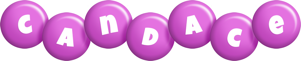 Candace candy-purple logo