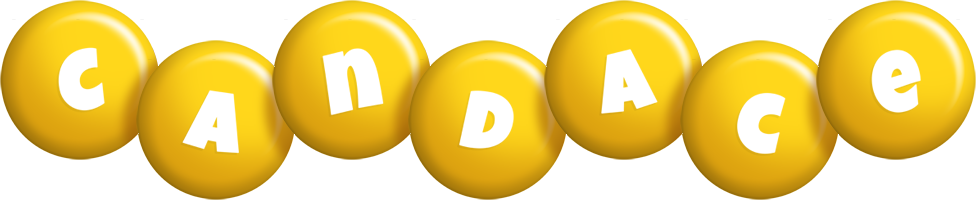 Candace candy-yellow logo