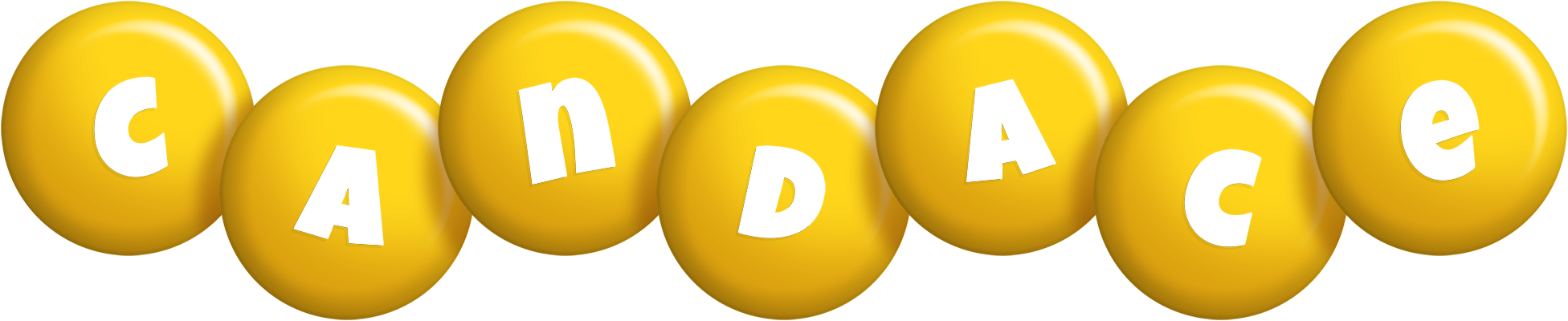 Candace candy-yellow logo