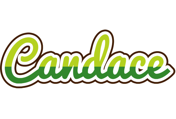 Candace golfing logo