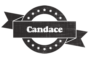 Candace grunge logo