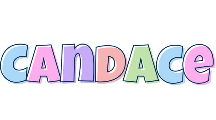 Candace pastel logo