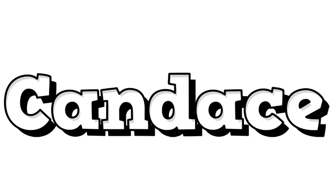 Candace snowing logo